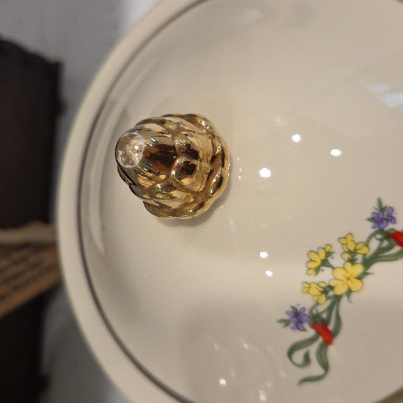 The Lenox Spice Garden 1993 Set Of 4 Canisters (Rare) - Picture 6 of 10